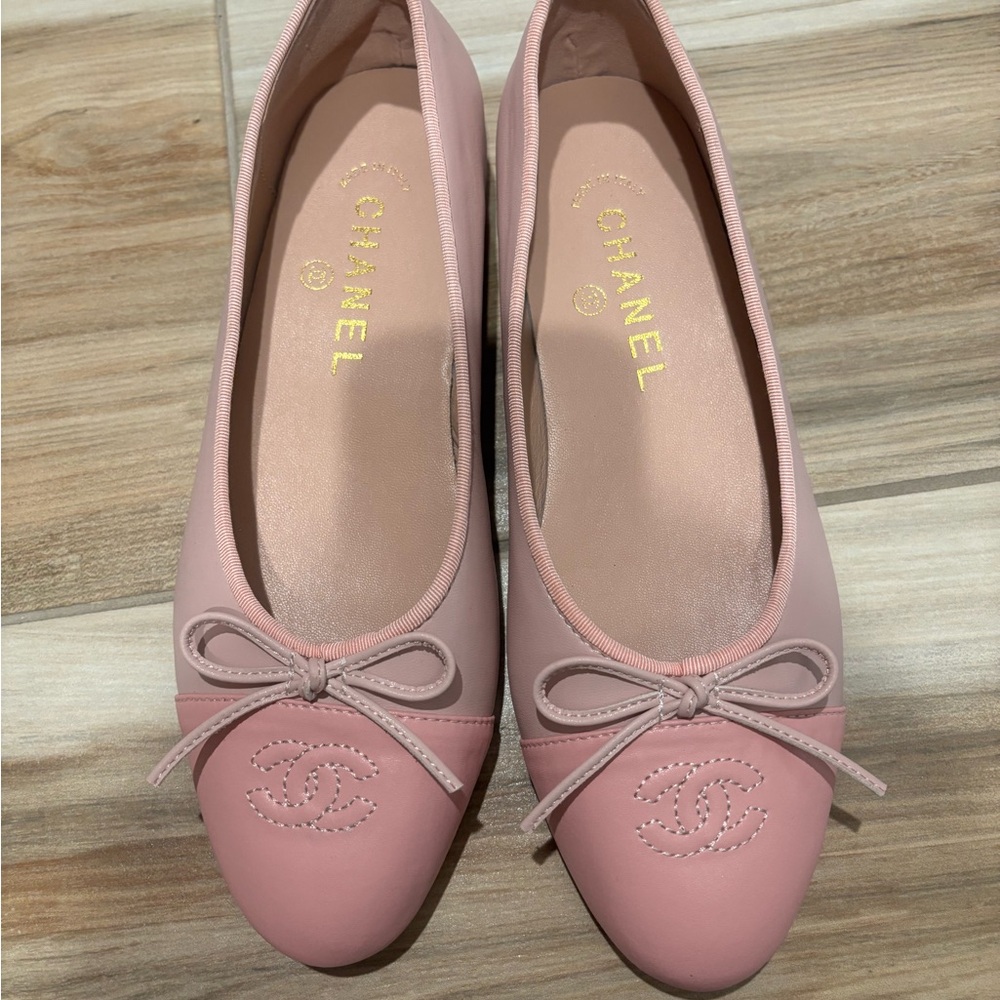 DUPE CHANEL Pink Loafers with Bow